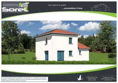 Image du modèle de maison SAINT ROMAIN DE JALIONAS 2