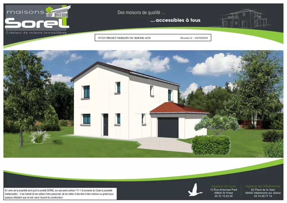 Image du modèle de maison PHOTO 6 SEREZIN 4 CH