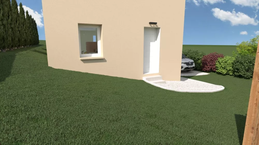 Image du modèle de maison Entrée