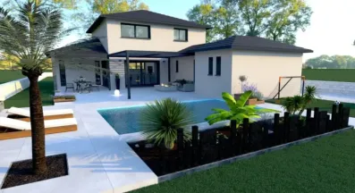 Image du modèle de maison etage en l