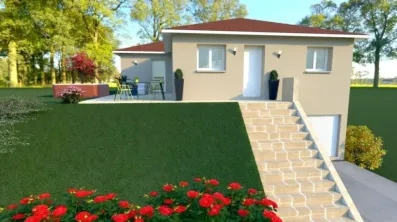 Image du modèle de maison demi n