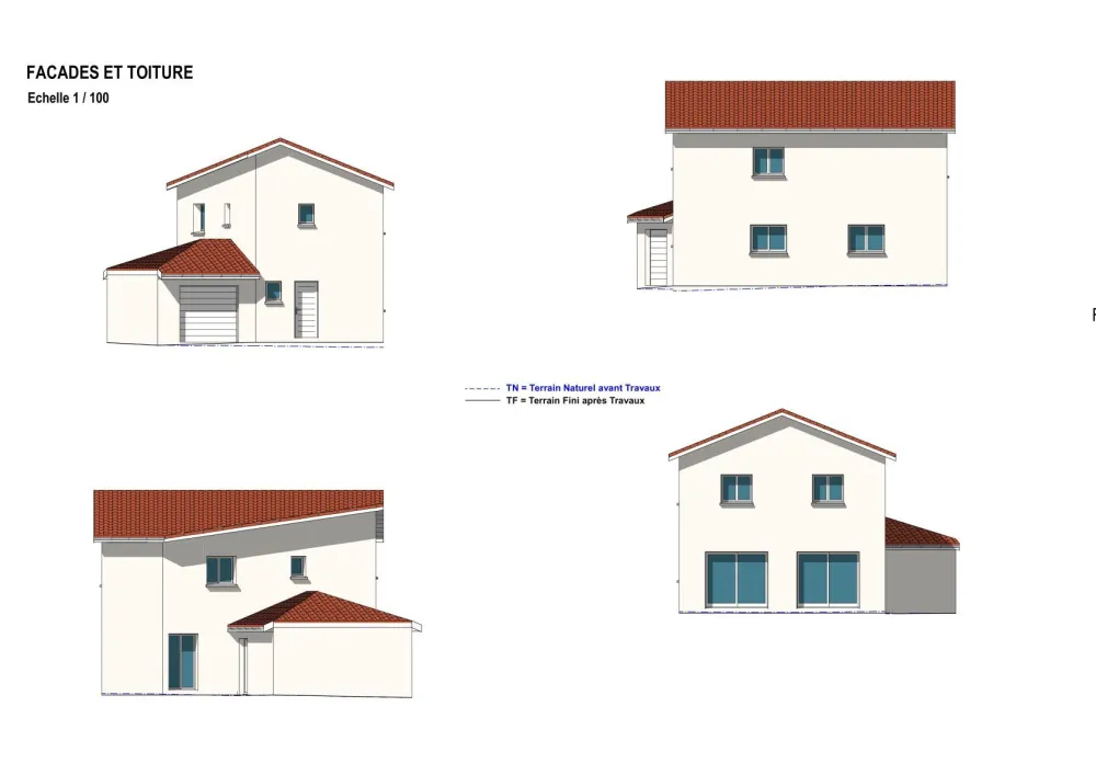 Image du modèle de maison Façades com REYRIEUX