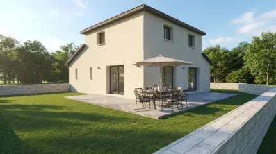 Image du modèle de maison Façade Ouest - 2