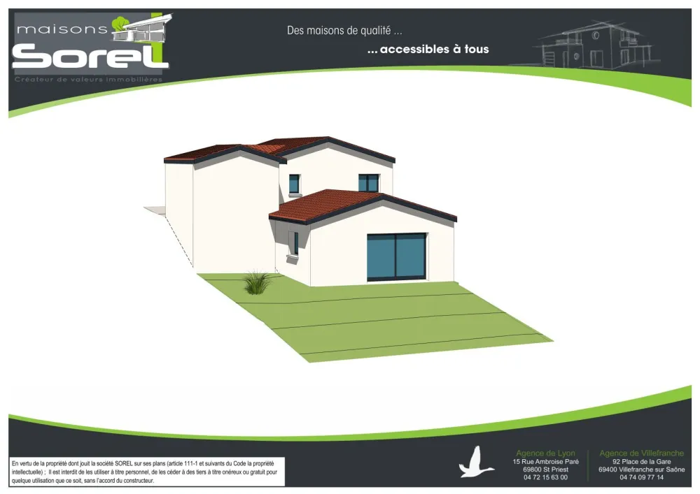 Image du modèle de maison Perspective 2 LOT 11