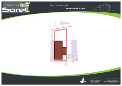 Image du modèle de maison Plan de masse - LOT 11