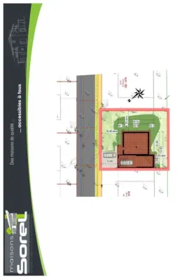 Image du modèle de maison PLAN DE MASSE TERNAY