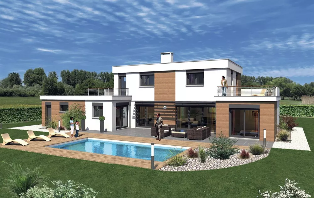 Image du modèle de maison LONG