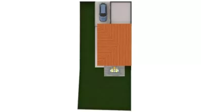 Image du modèle de maison Implantation