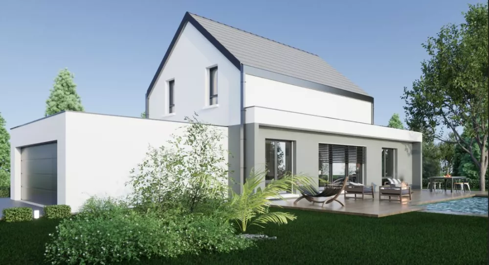 Image du modèle de maison PROJET LAKOMIAK 2