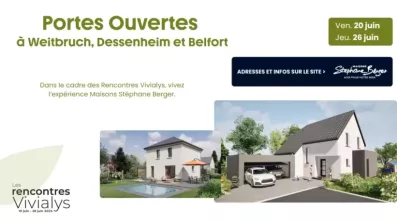 Image du modèle de maison MSB - Visuel Event Vitahome