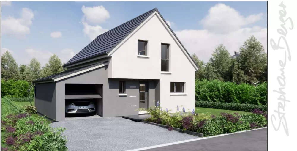 Image du modèle de maison AVP URBANI façade avant