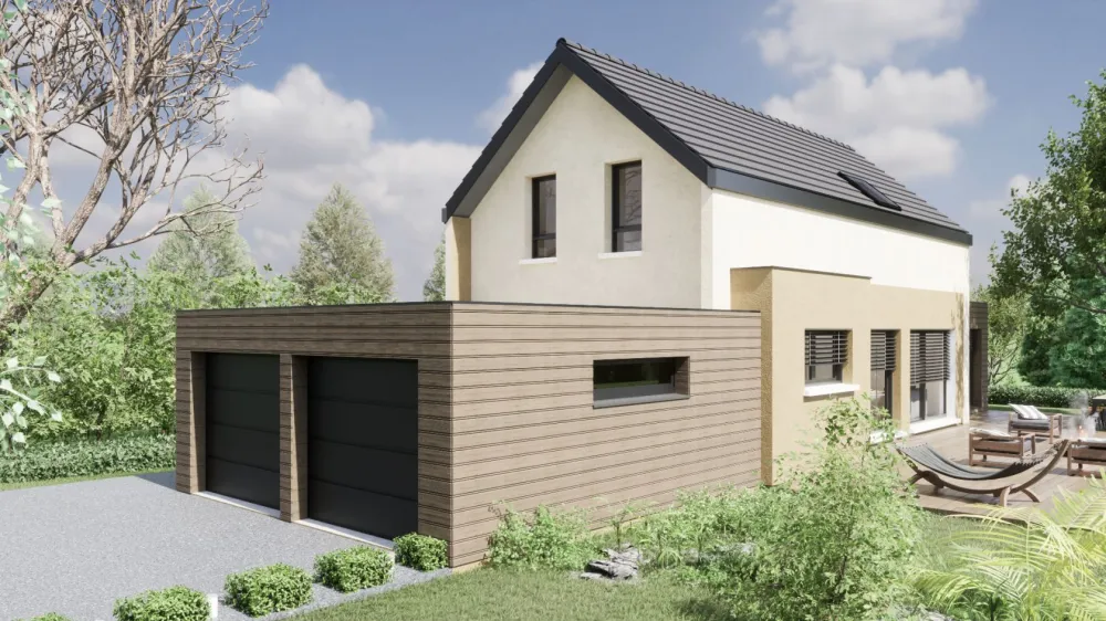 Image du modèle de maison LAKOMIAK PO 2 EVOL GARAGE_000