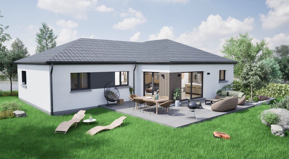 Image du modèle de maison PP 106 M EN L GARAGE INTEGRE