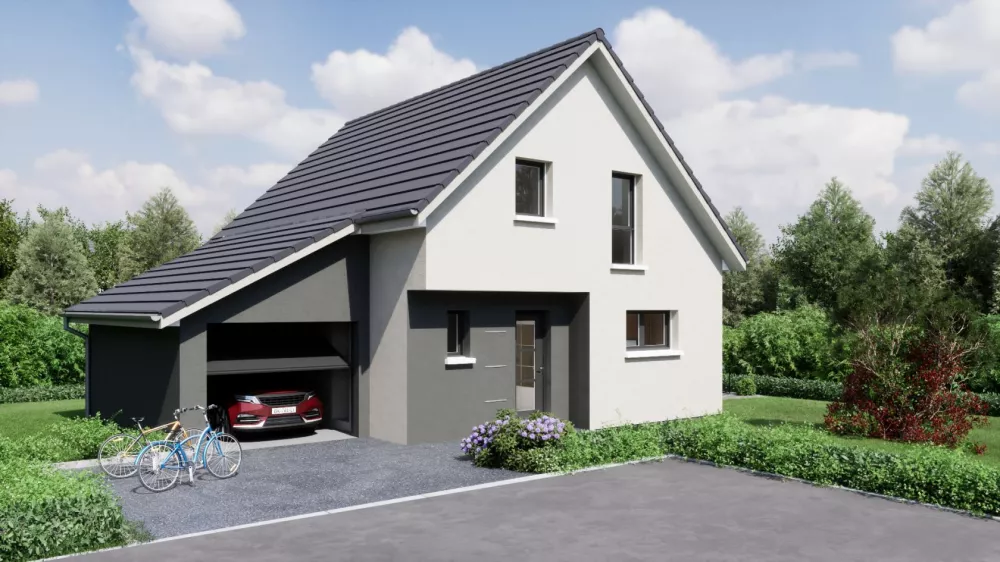 Image du modèle de maison Avant