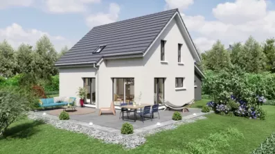 Image du modèle de maison arriere