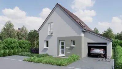 Image du modèle de maison base DIEVAL avant