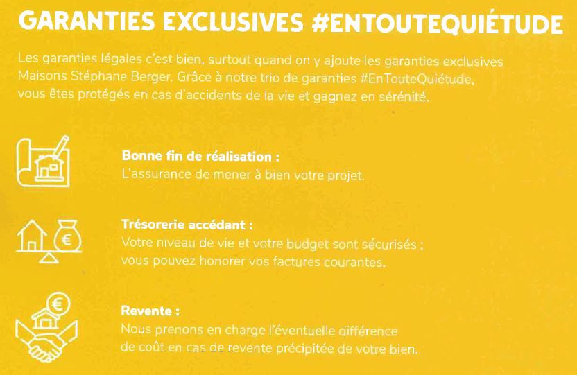 Image du modèle de maison GARANTIES EXCLUSIVES