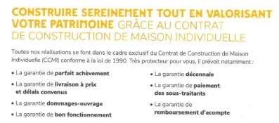 Image du modèle de maison GARANTIES CCMI