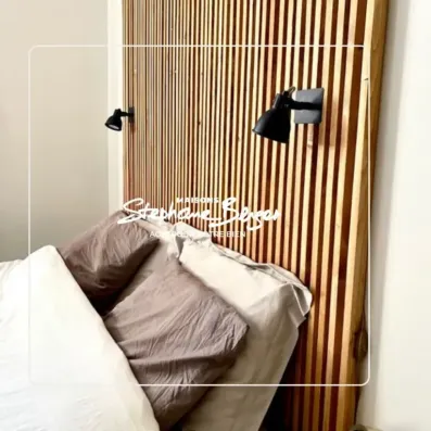 Image du modèle de maison tête de lit