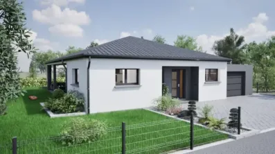 Image du modèle de maison Façade rue 4 pans