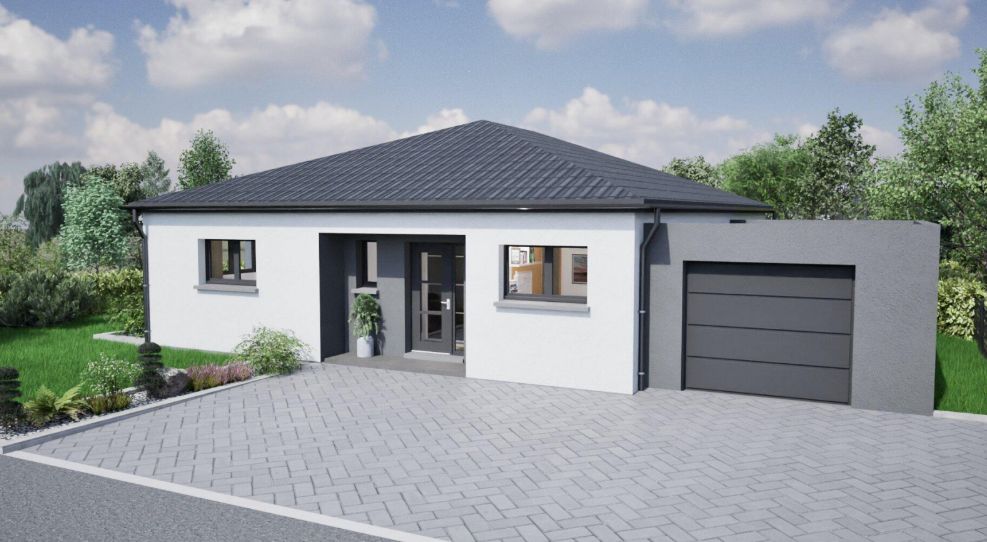 Image du modèle de maison Façade rue 4 pans (2)