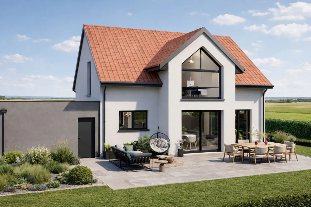 Image du modèle de maison Côté jardin