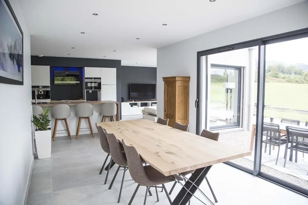 Image du modèle de maison salle à manger