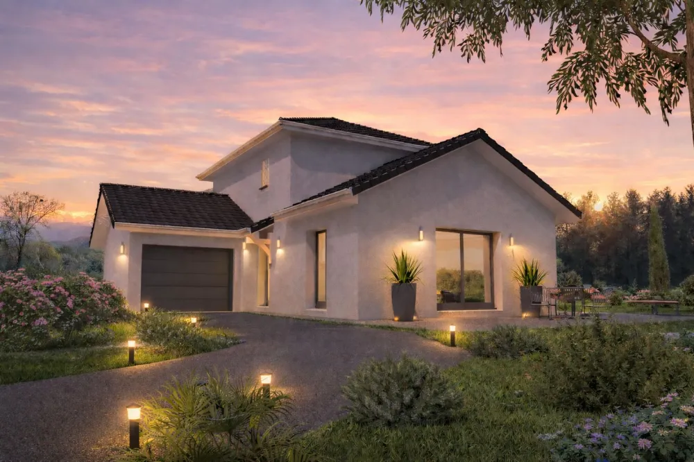 Image du modèle de maison TOURTERELLE lumière