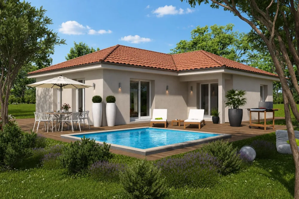 Image du modèle de maison visuel