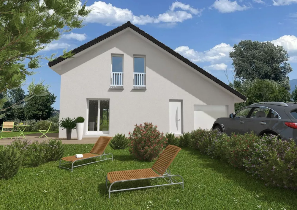 Image du modèle de maison ALOUETTE ARDOISE - FACE
