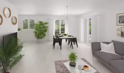 Image du modèle de maison COLOMBE - SALON PARQUET