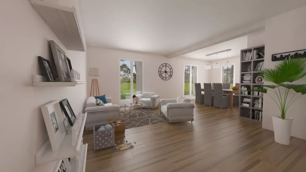 Image du modèle de maison MESANGE - SALON