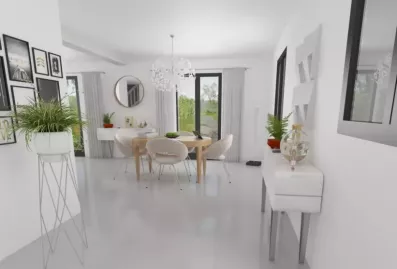 Image du modèle de maison PALOMBE - SEJOUR - LUMINEUX