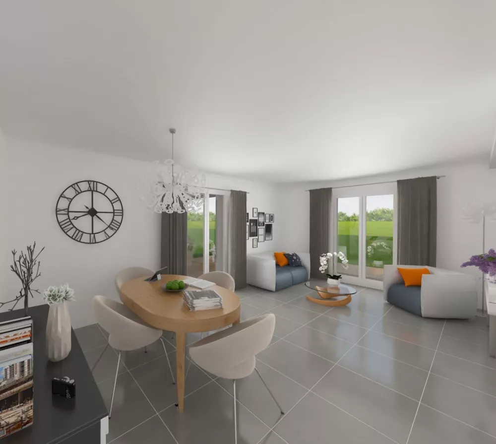 Image du modèle de maison TOURTERELLE - SALON