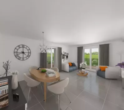 Image du modèle de maison TOURTERELLE - SALON