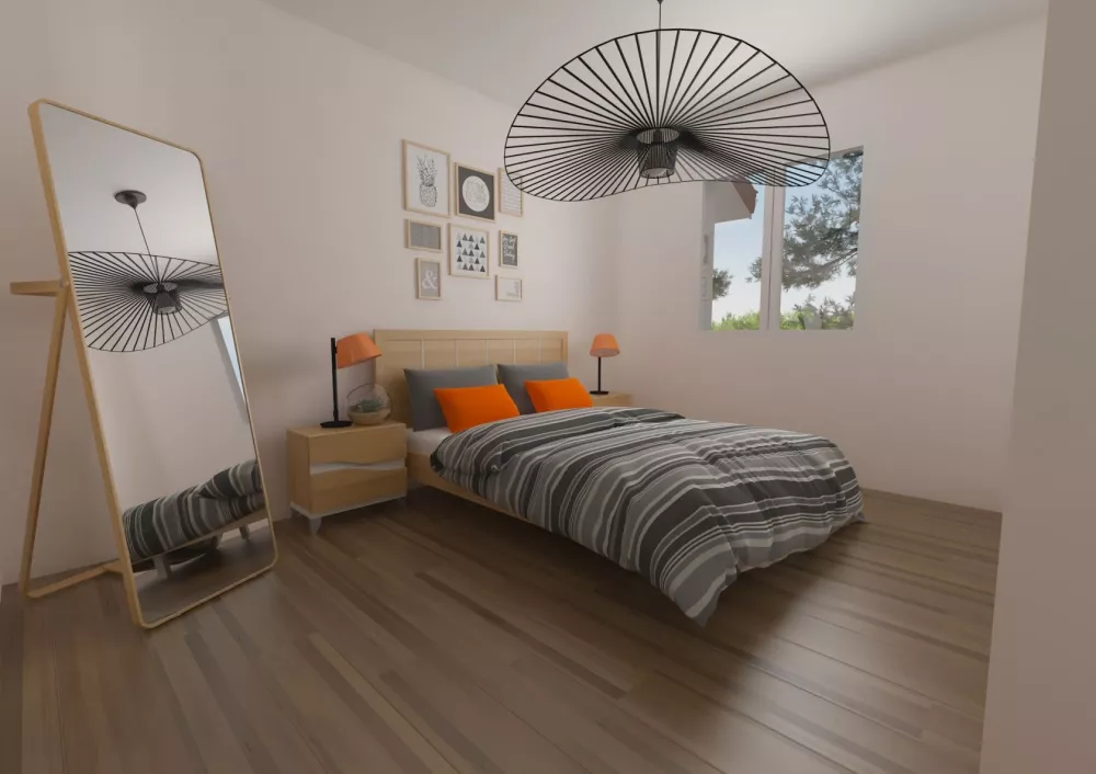 Image du modèle de maison TOURTERELLE CHAMBRE