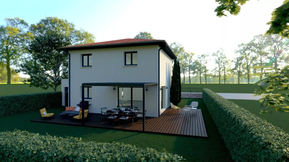 Image du modèle de maison VISU 2 100M² R+1 