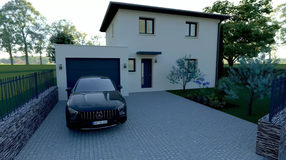 Image du modèle de maison VISU 3 LOT 8A 100M² R+1