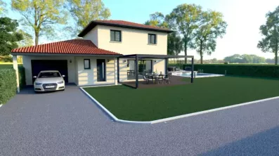 Image du modèle de maison VISU 1 TASSIN 110M²