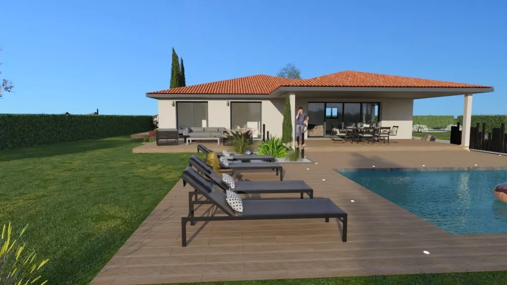 Image du modèle de maison VISU 4 110M²