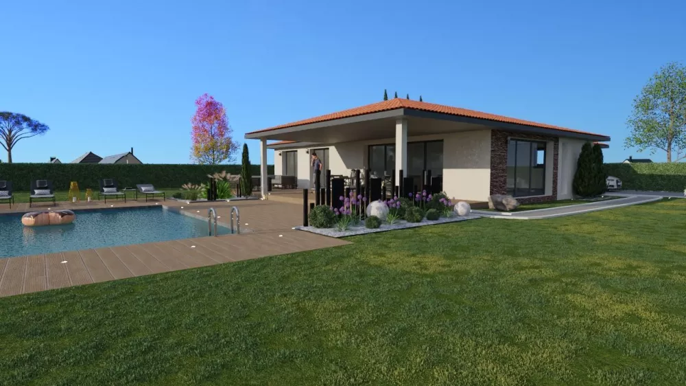 Image du modèle de maison VISUEL 2 110M²