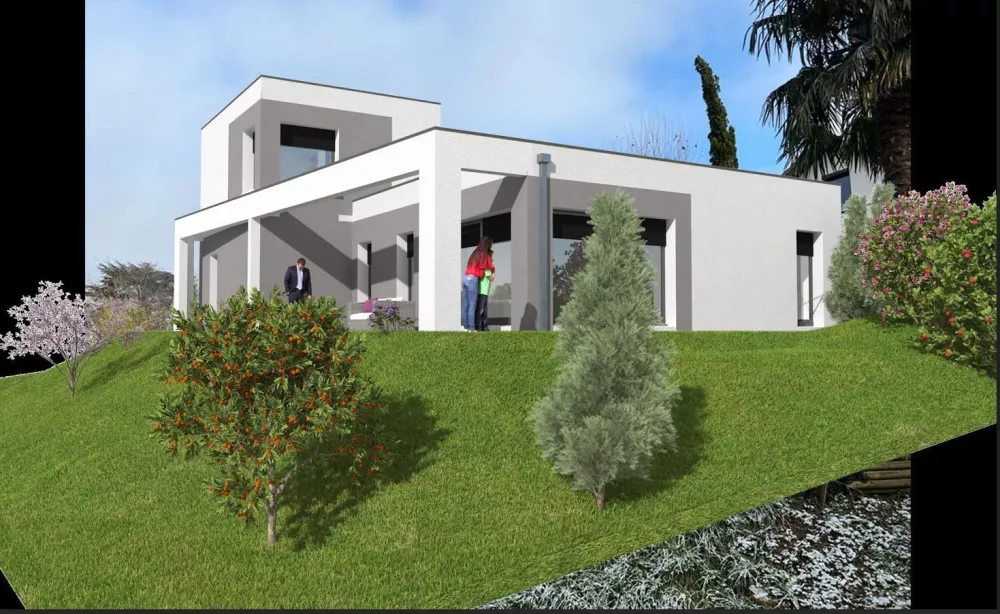 Image du modèle de maison PHOTO COTE JARDIN