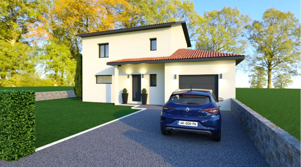 Image du modèle de maison R+1 M..