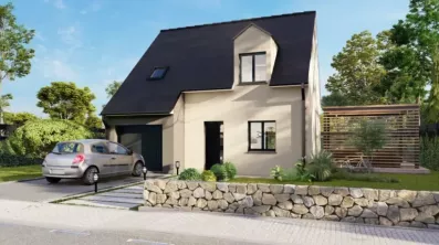 Image du modèle de maison Maison_CORALIA_3CH AG BIS RUE - BITON