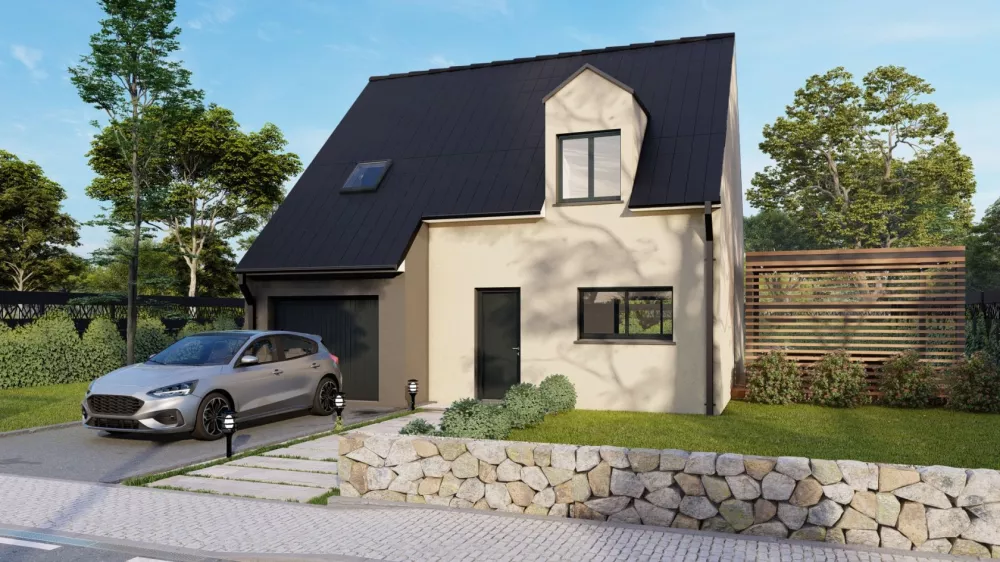 Image du modèle de maison Maison_CORALIA_4CH AG VAR RUE - BITON