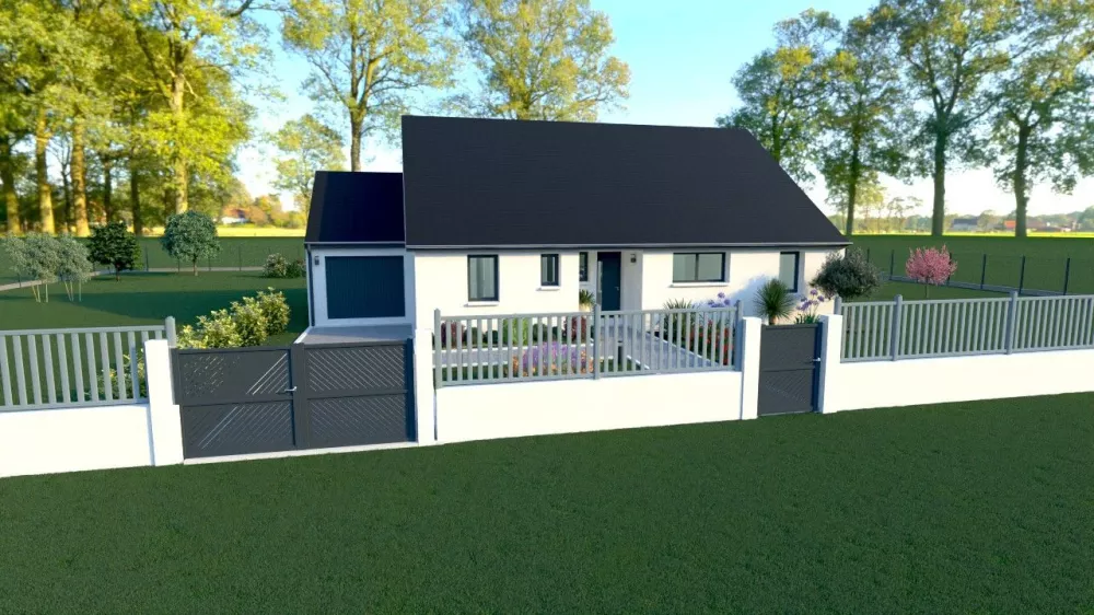 Image du modèle de maison REALIA 3CHAG 75m² + 16.50m²