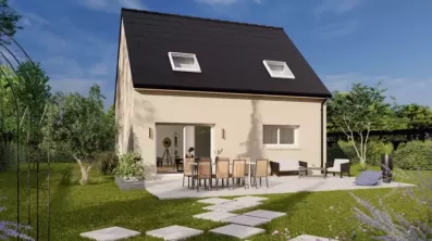 Image du modèle de maison Maison_CORALIA_3CH AG JARDIN