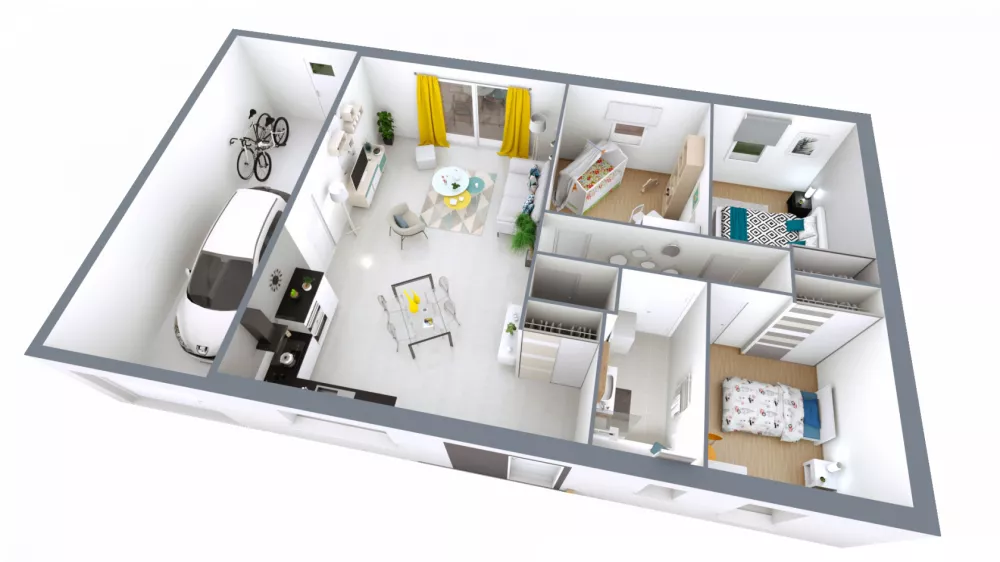 Image du modèle de maison REALIA_3CH AG XL AXO