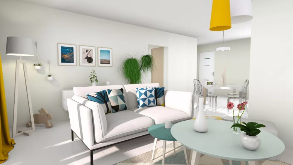 Image du modèle de maison REALIA_3CH AG XL VUE INTR SEJOUR