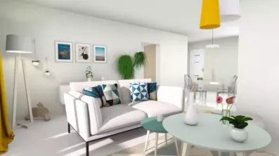 Image du modèle de maison REALIA_3CH AG XL VUE INTR SEJOUR